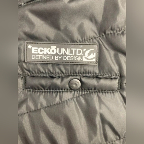 Ecko Unltd Men's Black Hybrid Jacket Size S NWT MSRP $88 - Picture 3 of 6
